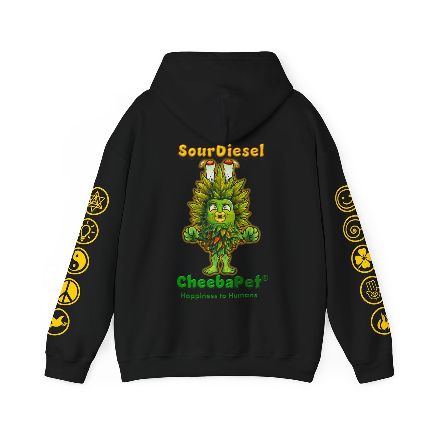 Hoodie Softstyle Unisex - SourDiesel Gold