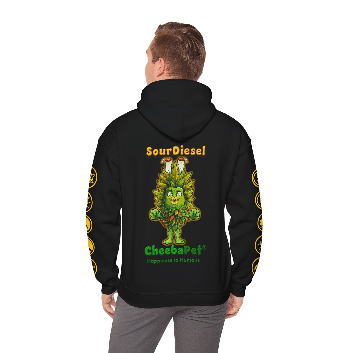 Hoodie Softstyle Unisex - SourDiesel Gold