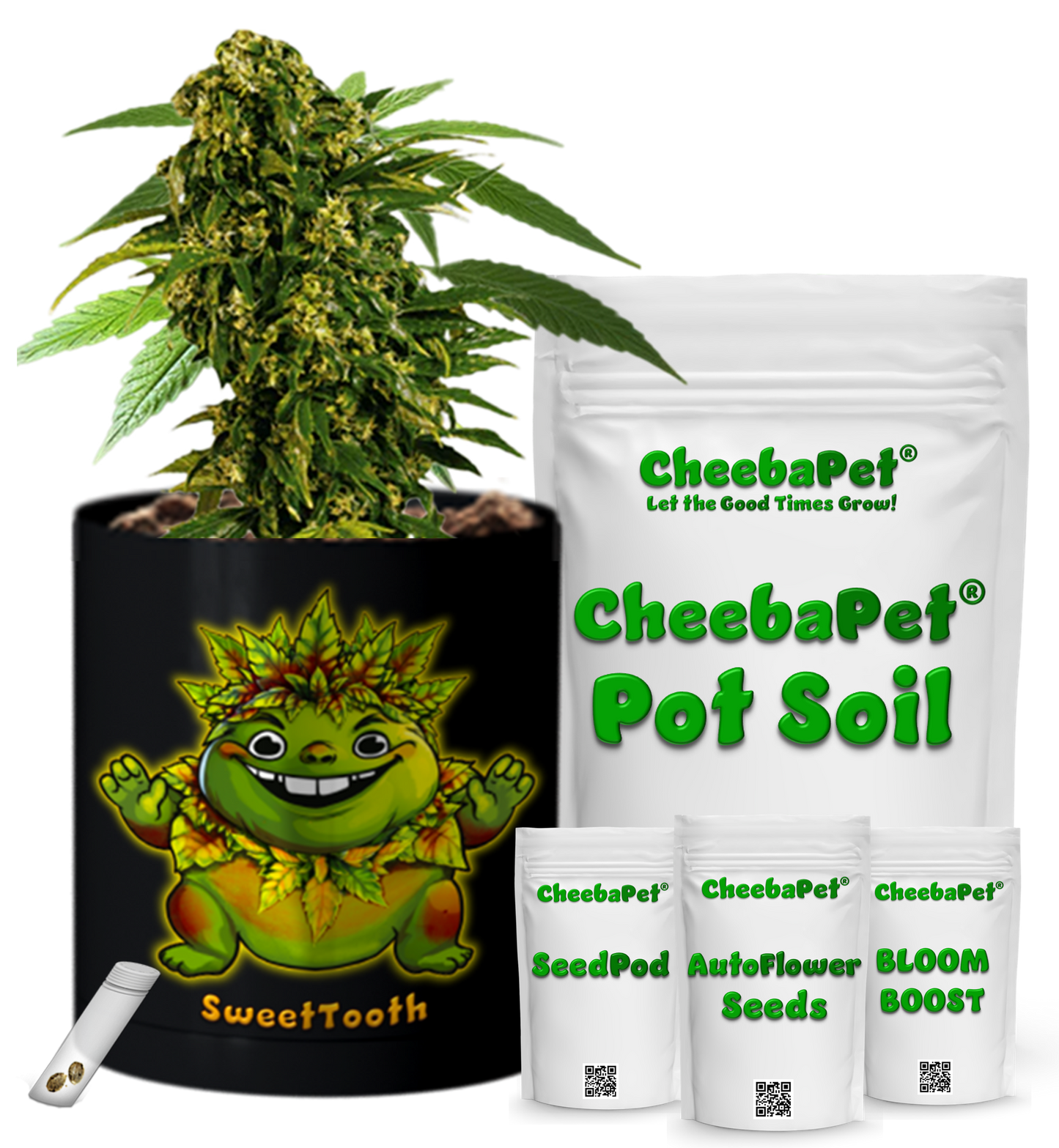 CheebaPet Planter Kit - SweetTooth