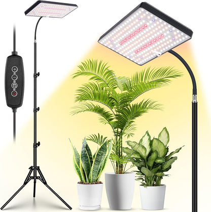 CheebaPet Tripod Grow Lamp - 214 LEDs Full Spectrum Adjustable Height 28" - 75" (Copy)